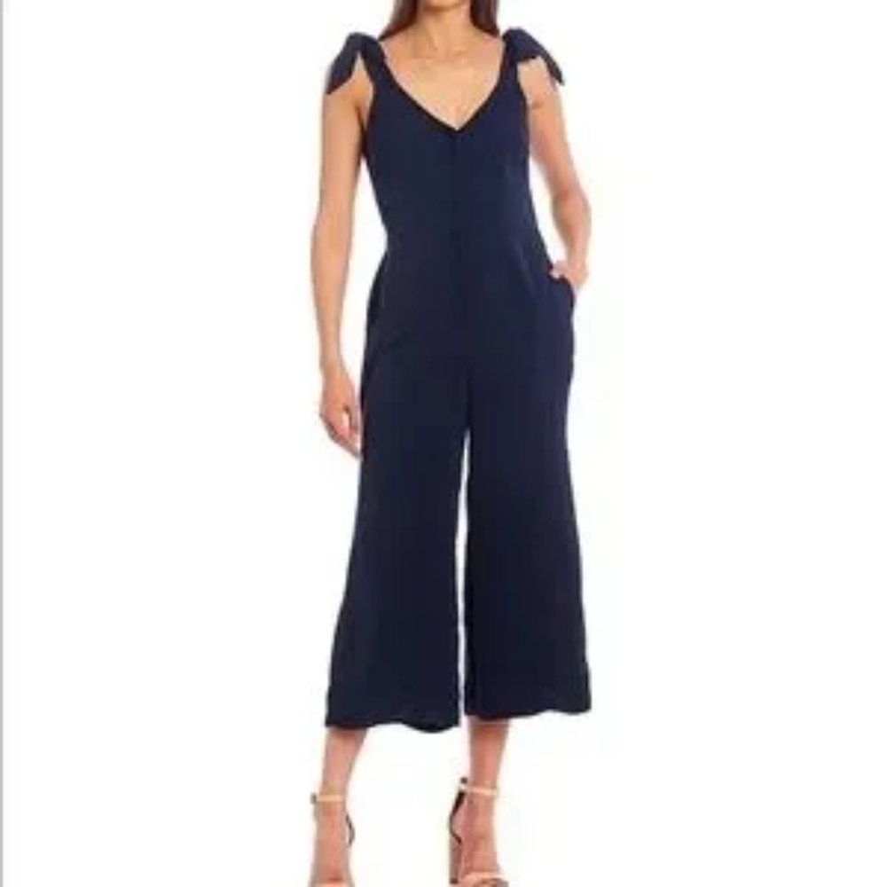 Chelsea & Violet Navy Jumpsuit